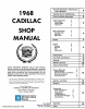 1968 CADILLAC REPAIR MANUAL & BODY MANUAL - ALL MODELS